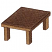 C1: Table Edges---Pecan(Isacord 40 #1128)&#13;&#10;C2: Table Edges & Top---Pine Bark(Isacord 40 #1170)