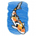 C1: Water---Tropical Blue(Isacord 40 #1534)&#13;&#10;C2: Light Spots on Koi---Goldenrod(Isacord 40 #1137)&#13;&#10;C3: Medium Spots on Koi---Tangerine(Isacord 40 #1078)&#13;&#10;C4: Koi---White(Isacord 40 #1002)&#13;&#10;C5: Eye---Pear(Isacord 40 #1049)&#