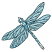 C1: Dragonfly---Scotty Green(Isacord 40 #1503)&#13;&#10;C2: Dragonfly Outlines---Forest Green(Isacord 40 #1536)