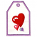 C1: Right Heart Shading---Grape(Isacord 40 #1032)&#13;&#10;C2: Right Heart---Amethyst Frost(Isacord 40 #1254)&#13;&#10;C3: Top Heart---Foliage Rose(Isacord 40 #1169)&#13;&#10;C4: Top Heart Shading---Poinsettia(Isacord 40 #1147)&#13;&#10;C5: Left Heart Sha