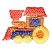 C1: Window & Body---Violet(Isacord 40 #1031)&#13;&#10;C2: Window Frame, Engine & Headlight---Candlelight(Isacord 40 #1137)&#13;&#10;C3: Wheels---Lemon(Isacord 40 #1167)&#13;&#10;C4: Roof & Engine---Melon(Isacord 40 #1259)