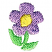 C1: Stem---Spring Frost(Isacord 40 #1047)&#13;&#10;C2: Flower---Lavender(Isacord 40 #1193)&#13;&#10;C3: Flower Center---Daffodil(Isacord 40 #1135)