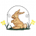 C1: Bunny Nose---Pink Tulip(Isacord 40 #1115)&#13;&#10;C2: Bunny---Cornsilk(Isacord 40 #1055)&#13;&#10;C3: Bunny Tail---Linen(Isacord 40 #1071)&#13;&#10;C4: Bunny Shading---Toffee(Isacord 40 #1126)&#13;&#10;C5: Ear Shading---Pink Tulip(Isacord 40 #1115)&#
