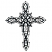 C1: Single Color Design---Charcoal(Isacord 40 #1234)