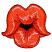 C1: Inside Mouth---Black(Isacord 40 #1234)
C2: Lips---Red Berry(Isacord 40 #1246)
C3: Lips Shading---Poinsettia(Isacord 40 #1147)
C4: Lips Outlines---Bordeaux(Isacord 40 #1035)
C5: Lips Highlights---Carnation(Isacord 40