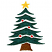 C1: Tree---Bright Green(Isacord 40 #1232)&#13;&#10;C2: Tree Shading---Backyard Green(Isacord 40 #1175)&#13;&#10;C3: Star---Daisy(Isacord 40 #1187)&#13;&#10;C4: Star Shading---Goldenrod(Isacord 40 #1137)&#13;&#10;C5: Ornaments---Cardinal(Isacord 40 #1147)&