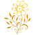 C1: Leaves & Stems---Gold(Isacord 40 #1185)&#13;&#10;C2: Flower (Variegated)---Sunrise (variegated)(YLI Variations #)
