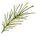 C1: Dark Needles---Moss Green(Isacord 40 #1176)&#13;&#10;C2: Light Needles---Seaweed(Isacord 40 #1209)