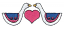 C1: White
C2: Blue
C3: Dk. Pink
C4: Yellow
C5: Black