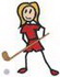 Field Hockey Girl