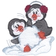 Snowball Penguin