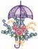 Umbrella & Flowers