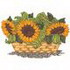 Sunflowers In Basket