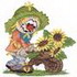 Scarecrow W/ Sunflowers