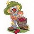 Scarecrow W/ Apples