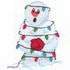 Snowman W/ Christmas Lights