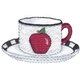 Apple Tea Cup