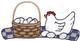 Egg Basket & Chicken