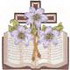 Bible, Cross & Lillies