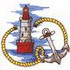 Lighthouse W/ Anchor & Rope