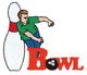 Man Bowling Logo