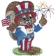 4th Of July Squirrel