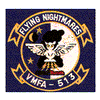FLYING NIGHTMARES (SEWN ON BLUE)