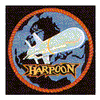 HARPOON (SEWN ON BLACK)