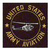 U.S. ARMY AVIATION (SEWN ON BLACK)