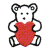 SMALL TEDDY W/ HEART