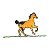 RUNNING HORSE