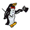 PENGUIN W/TOP HAT AND CANE