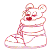 MOUSE IN A SHOE