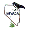 NEVADA OUTLINE & BIRD