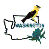 WASHINGTON OUTLINE & BIRD