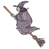 WITCH WITH BROOM