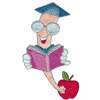 BOOKWORM AND APPLE