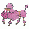 POODLE WITH A PURSE
