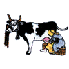 MILKING COW