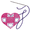 STITCHED HEART