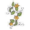 QUILTED FLOWERING VINES