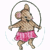 MOUSE JUMPING ROPE