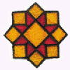 QUILT SQUARE STAINED GLASS