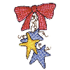 BOW WITH STARS