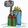 MAILBOX WITH PRESENTS