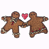 GINGERBREAD COUPLE
