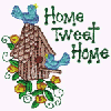 HOME TWEET HOME BIRDHOUSE
