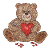 TEDDY BEAR WITH HEART