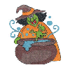 WITCH COOKING CREATURES