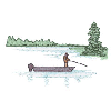 MAN IN A BOAT